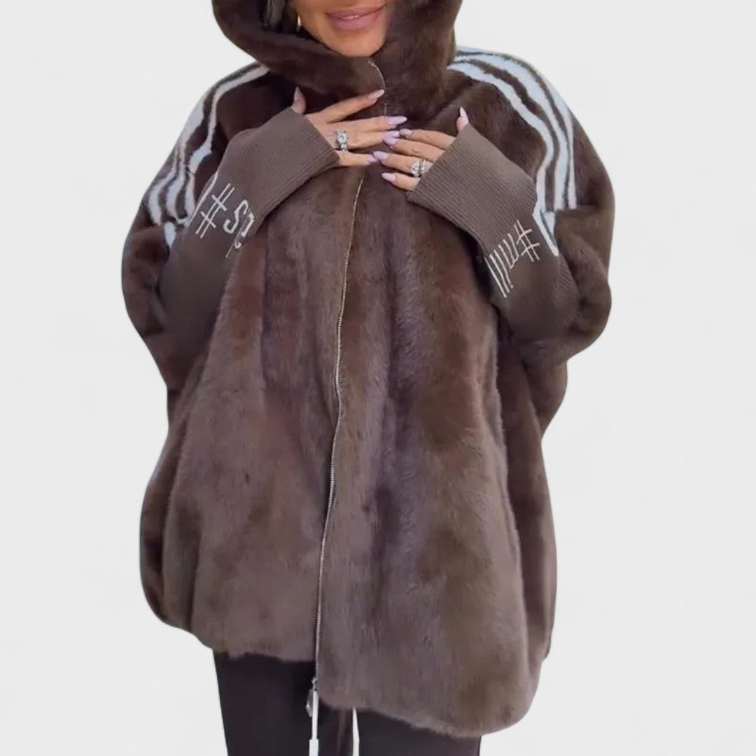 Poppy | Winter coat with hood