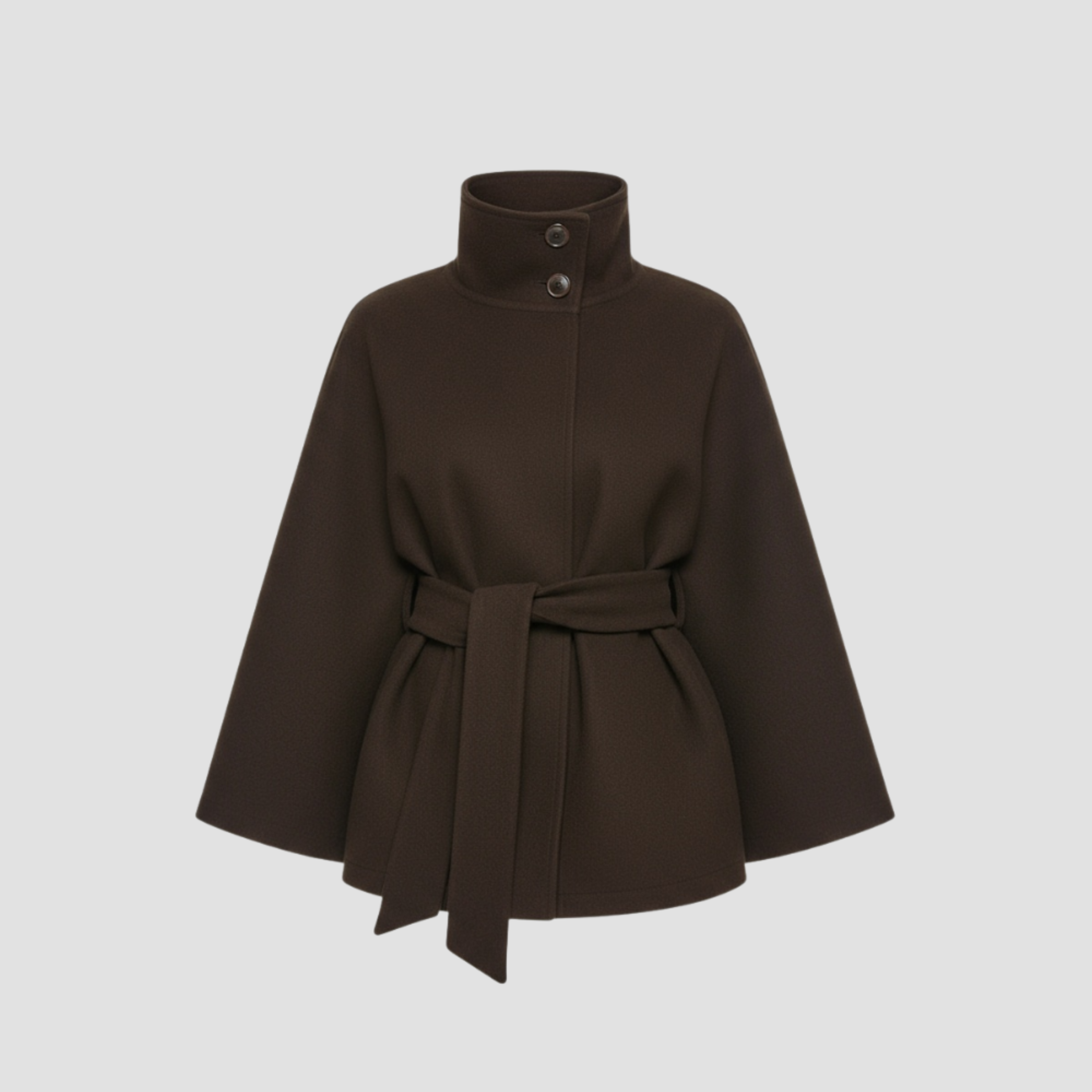Charlotte | Cape Coat for Women in Wool Blend