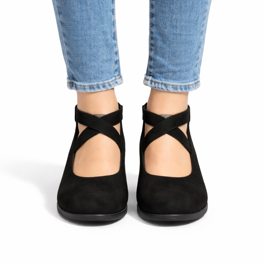 Calerinne | Closed Wedge Ballerina Shoes