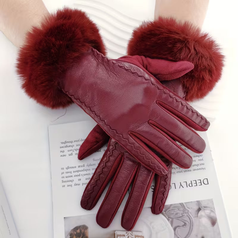 Aurora Luxury | Mink Fur Gloves