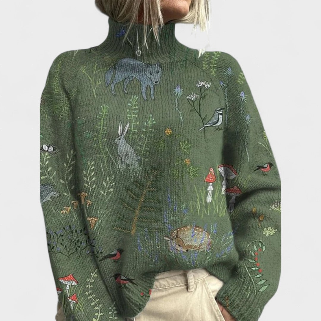 Pamela | Warmer and more elegant roll-neck jumper