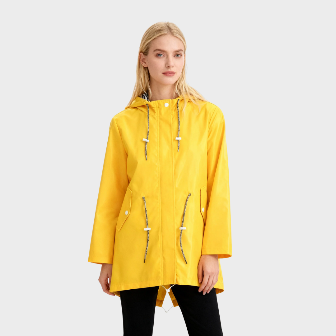 Ivy | Weatherproof coat with hood